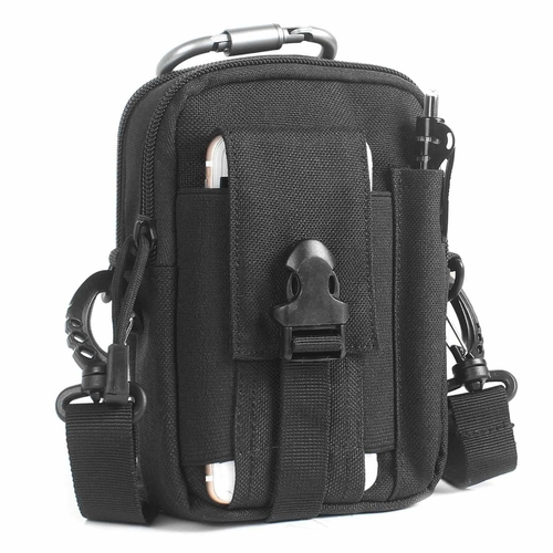 Compact MOLLE Waist Pouch – Tactical Gadget & Tool Organizer Bag
