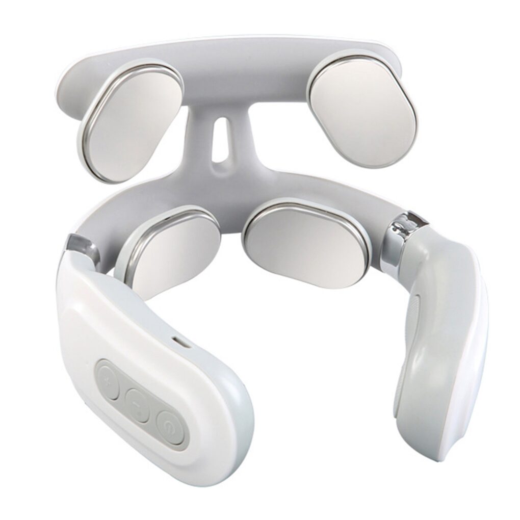 Portable Neck Massager w/ Heat, Vibration & Light