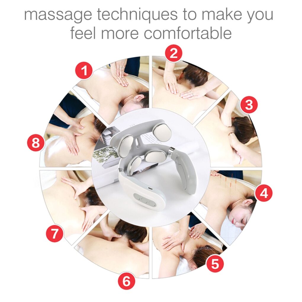 Portable Neck Massager w/ Heat, Vibration & Light - Image 5