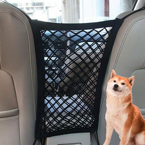 Premium Pet Car Net Barrier – Front Seat Safety Divider for Pets & Kids